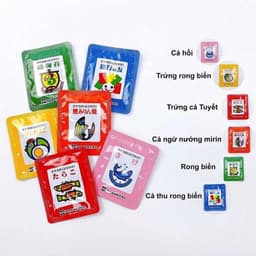 Gia Vị Rắc Cơm Cho Bé Ăn Dặm TANAKA 6 Vị Thơm Ngon Nội Địa Nhật 6