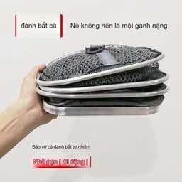 Rọng Đựng Cá NGHỊCH MẠT - Rọng Cá Vuông Hợp Kim Magie - Siêu Cứng Siêu Bền 2