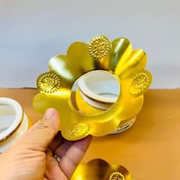 Vỉ hứng tàn bát hương RỒNG VIỆT bằng hợp kim mạ vàng chất lượng cao. 5
