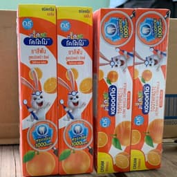 Kem đánh răng Kodomo Thái Lan cho bé từ 6 tháng – An toàn, có thể nuốt, chính hãng (40g) 5