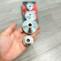 ￼Cặp chụp cóc nhôm gắn công tơ mét cho yamaha và honda (chỉ gắn cho mâm zin) 4