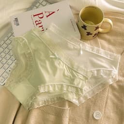 S19 Set 10- 20 quần su tơ lụa tàng hình, mỏng nhẹ, cao cấp siêu dai, thoáng mát, mềm mịn, quyến rũ, thoải mái, đính nơ 7