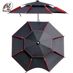 Ô câu cá che nắng mưa 2 tầng chống tia UV cao cấp 7