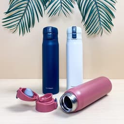 Bình Giữ Nhiệt LocknLock LHC6150 480ml, Hàng Chính Hãng, Nắp Bật Một Chạm, Thép Không Gỉ - JoyMall 8