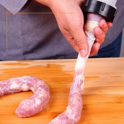 Dụng cụ nhồi xúc xích, lạp xưởng, lòng dồi bằng tay siêu tiện lợi, Nhựa PP an toàn M201 6