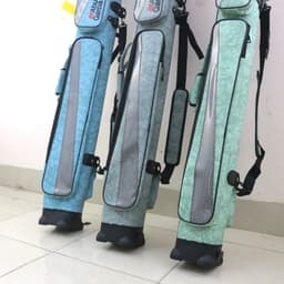 Bao Đựng Cần ABu Garcia 2 Ngăn Chính 2 Ngăn Phụ Chất Liệu Da PU Cao Cấp Hoạ Tiết 3D - BB59 4