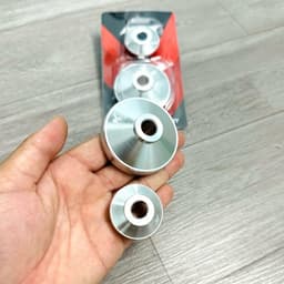 ￼Cặp chụp cóc nhôm gắn công tơ mét cho yamaha và honda (chỉ gắn cho mâm zin) 7
