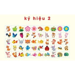 (Có sẵn) Decal ký hiệu dán cốc, tủ đồ cho bé (kích thước mỗi ô nhỏ 1,5cm, 2cm, 2,5cm) 2