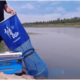 Giỏ Đựng Cá, Rọng Cá Khung Kim Loại Siêu Bền kèm túi 4