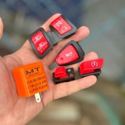 Combo 3-5 nút công tắt đỏ tay ga Honda ( SH AB Vision ... ) 2