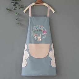 Tạp dề công chúa siêu xinh, tạp dề nấu ăn nữ phong cách Vintage thắt lưng thoáng khí 6