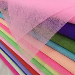Giấy lụa mếch, giấy lụa vân long dùng để gói hoa, trang trí, làm đồ handmade - PKF005 3