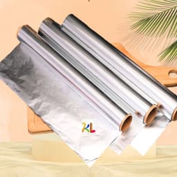 Giấy bạc nướng thực phẩm 5m x 30cm cao cấp cho lò nướng và nồi chiên không dầu, tiện lợi cho bếp! 3