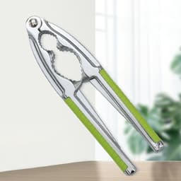 dụng cụ Kẹp càng cua, hạt óc chó bằng inox cao cấp tay cầm bọc silicon 3