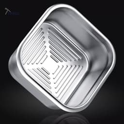Set 3 Hộp Đựng Thực Phẩm Inox Có Quai, Khay Đựng Đồ Tủ Lạnh Ngăn Mùi Có Nắp 1800ml 5