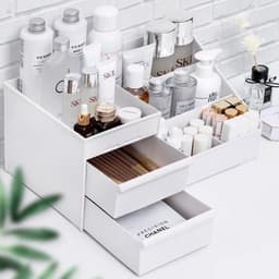 Kệ đựng mỹ phẩm 3 tầng đa năng có ngăn kéo tiện lợi tiết kiệm không gian 7