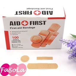 Hộp 100 băng gạc y tế tiệt trùng AID FIRST- VH MART 6