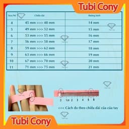 Lắc tay nữ hoa mai cưới  phong cách cổ điển L291023 - HNK Tubi Cony 4