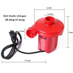 Bơm Điện Mini 2 Chiều Hút Thổi Tiện Lợi Bơm Phao Bơi, Bơm Ghế Hơi, Bơm Bể Phao, Bơm Hút Chân Không 3