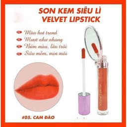 Son kem lì Velvet Lipstick Collagen Hàn Quốc 5G - Cam kết chính hãng - Date 04/2027 7
