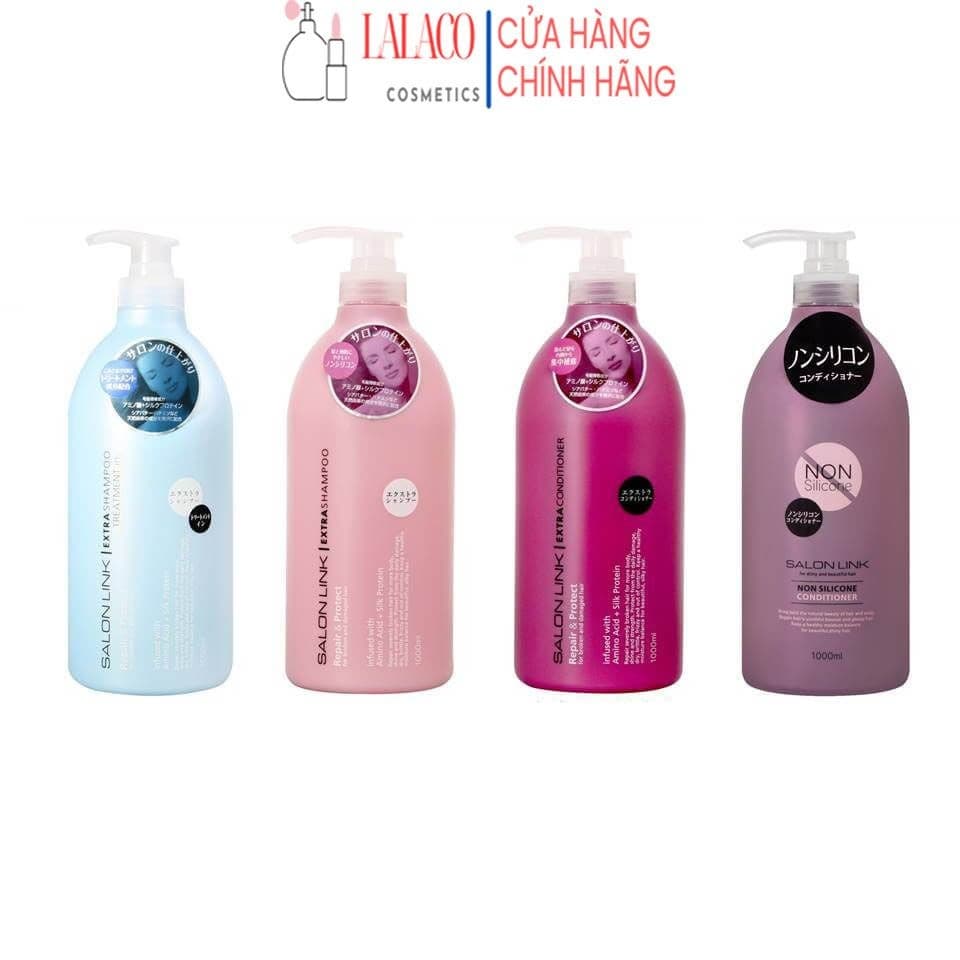 Dầu Gội, Dầu Xả Salon Link 1000ml Kumano
