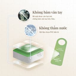 Thẻ dọn phòng khách sạn song ngữ Anh Việt - dáng tròn (PVC cán mờ) | Bảng treo cửa nhà nghỉ homestay 3