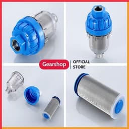 Bộ lọc nước GEARSHOP đa năng lọc và loại bỏ cặn bẩn, tạp chất chịu nhiệt độ cao lõi bằng thép không gỉ 2