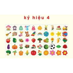 (Có sẵn) Decal ký hiệu dán cốc, tủ đồ cho bé (kích thước mỗi ô nhỏ 1,5cm, 2cm, 2,5cm) 4