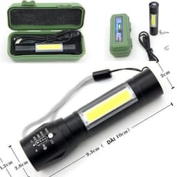 Đèn Pin MINI Siêu Sáng Cao Cấp Có Zoom [Miễn Phí Vận Chuyển khi đơn đạt giá trị tối thiểu 200K] 2