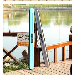 Bao đựng cần câu  ABS nhựa cứng 125 x 9x 9 túi đựng cần câu cá câu đài đơn chống thấm nước chính hãng chất lượng 3