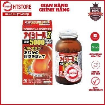 Hộp đựng Giảm cân, Giảm mở bụng 5000z Nhật bản ( hiệu quả sau 7 ngày)