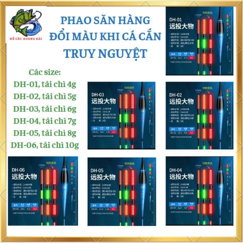 PHAO SĂN HÀNG ĐỔI MÀU KHI CÁ CẮN TRUY NGUYỆT