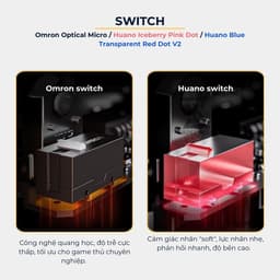 BH12t Hãng-Chuột chơi game không dây nhẹ VGN ATK Dragonfly A9 Ultimate/ Air /Ultra/Pro max/Pro/Plus- Gear Việt 4