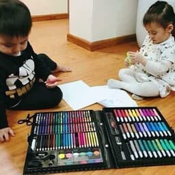 Cặp tô màu hộp 150 chi tiết cho bé tô vẽ K124 4