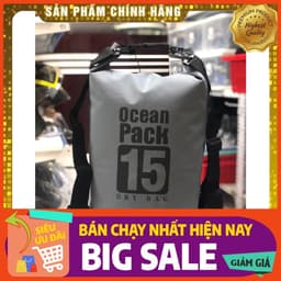 Túi Khô Chống Nước Đi Biển Ocean Pack Loại to 15L- 20L- 30L 8