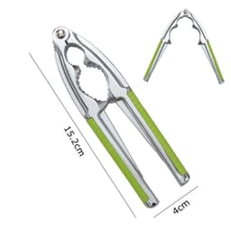 dụng cụ Kẹp càng cua, hạt óc chó bằng inox cao cấp tay cầm bọc silicon 4