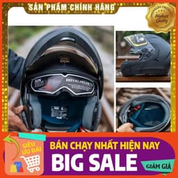 Mũ Lật hàm Royal M179 - Mũ bảo Hiểm Fullface Chính Hãng Bảo Hành 1 năm toàn quốc 9