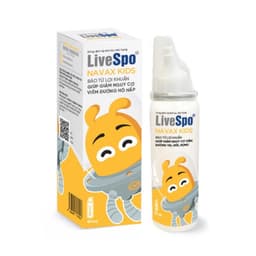 Xịt Livespo Navax chuyên dụng dạng chai xịt 20ml - Bảo vệ mũi họng, hệ hô hấp cho trẻ [Hàng chính hãng] 4