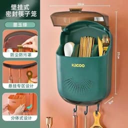 Ống đựng đũa thìa dĩa treo tường thông minh KACCO Kitchen 3