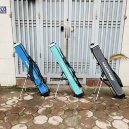 Bao Đựng Cần HAIXIANG 3 Ngăn Chính 3 Ngăn Phụ Có Chân Chống Hàng Chính Hãng 7