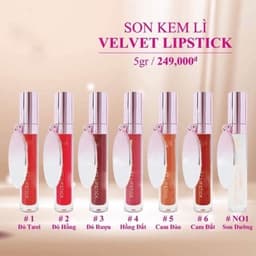 Son kem lì Velvet Lipstick Collagen Hàn Quốc 5G - Cam kết chính hãng - Date 04/2027 1