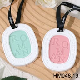 Khuôn silicon làm sáp thơm, thạch cao thơm treo phòng chữ roman - HM5048.19 1