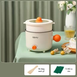 Nồi Lẩu Điện Đa Năng Kèm Lồng Hấp Tiện Dụng Cho Gia Đình 2
