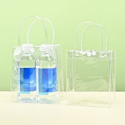 Túi xách PVC, Túi quà trong suốt bằng nhựa, Túi kẹo dung tích lớn đa năng 9