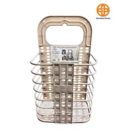 Giỏ đựng quần áo việt nam trước khi giặt treo tường gấp gọn tiện lợi tặng kém móc dán 8