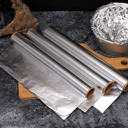 Giấy bạc nướng thực phẩm 5m x 30cm cao cấp cho lò nướng và nồi chiên không dầu, tiện lợi cho bếp! 8
