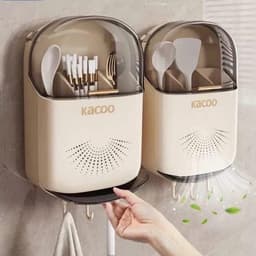 Ống đựng đũa thìa dĩa treo tường thông minh KACCO Kitchen 1