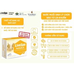 Xịt Livespo Navax chuyên dụng dạng chai xịt 20ml - Bảo vệ mũi họng, hệ hô hấp cho trẻ [Hàng chính hãng] 5