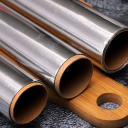 Giấy bạc nướng thực phẩm 5m x 30cm cao cấp cho lò nướng và nồi chiên không dầu, tiện lợi cho bếp! 5