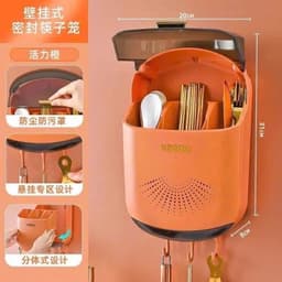 Ống đựng đũa thìa dĩa treo tường thông minh KACCO Kitchen 2